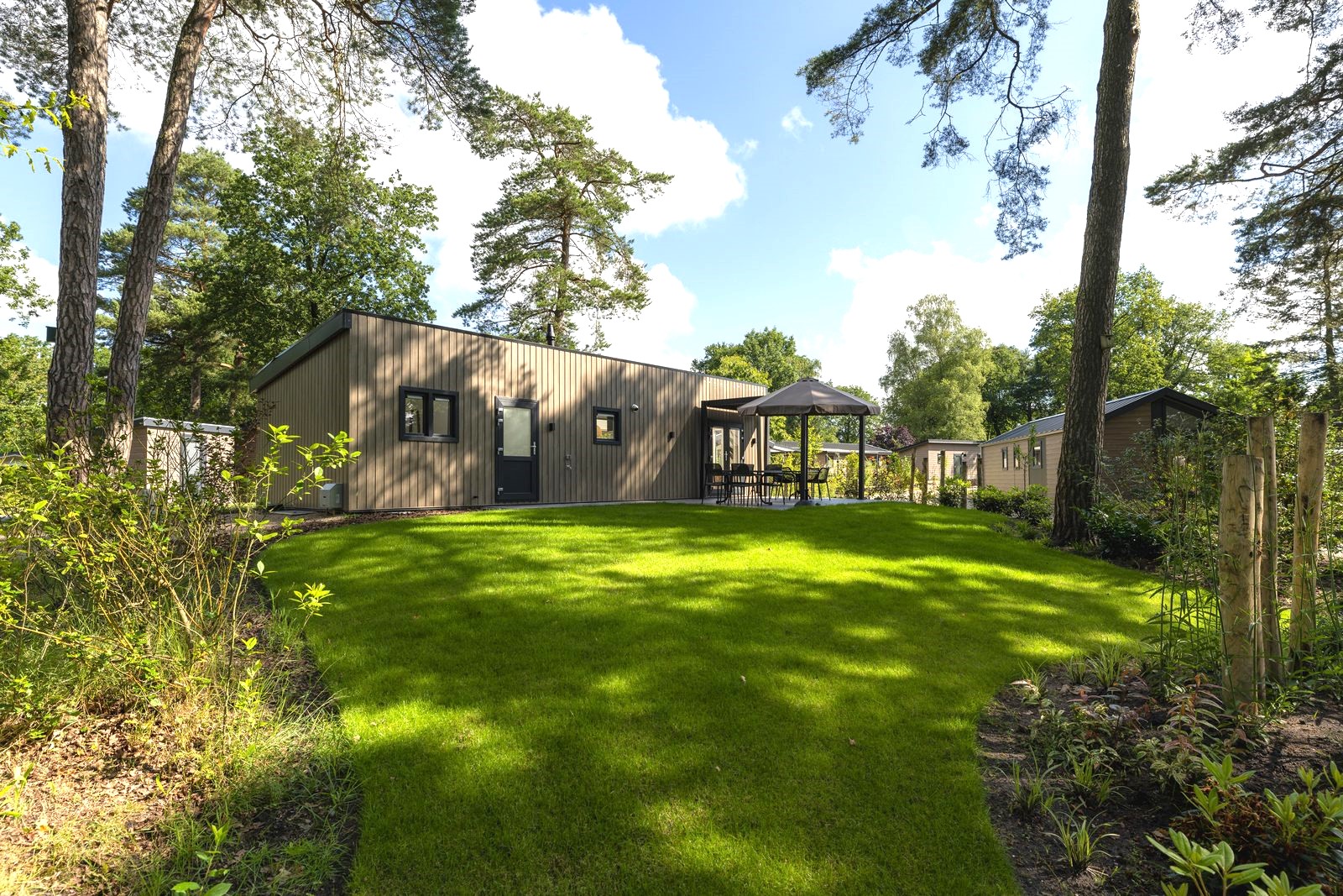 cottageveluwe.nl Loevestein Lodge 4p tuin